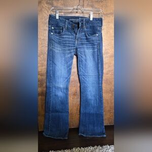 American Eagle Outfitters Artist Stretch Blue Jeans